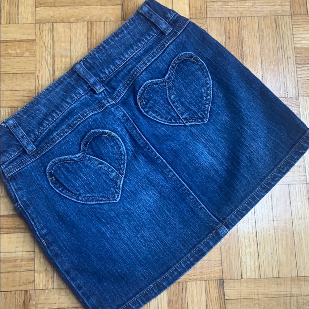 Juicy Couture denim skirt with ❤️ pockets Size 10 - Picture 2 of 4